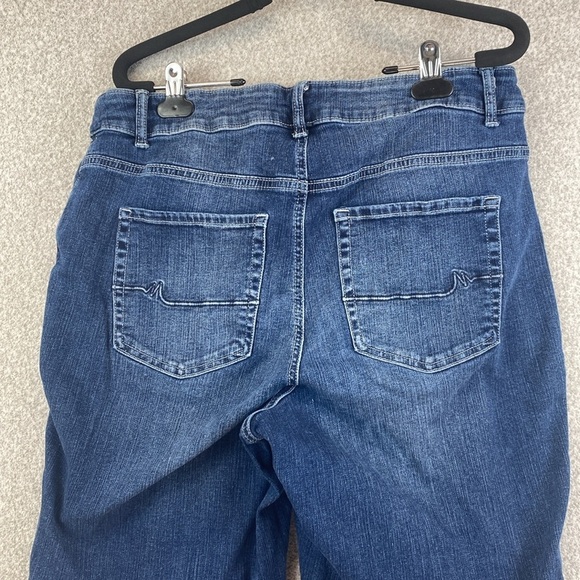 Maurices high rise curvy jeans size 16w stretchy skinny minimalist basics edgy - Picture 5 of 9